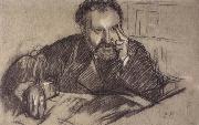 Study for Edmono Duranty Edgar Degas